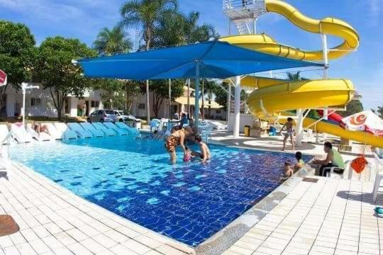Flat Di Roma Resort Internacional กัลดัสโนวัส ภายนอก รูปภาพ